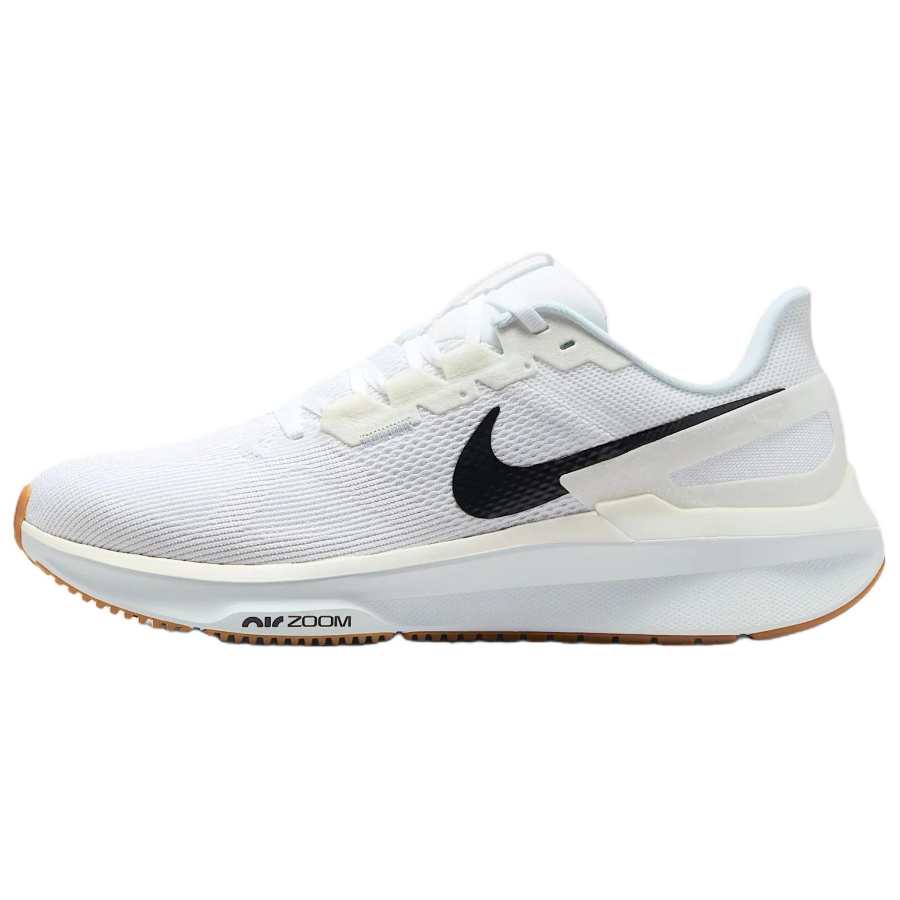Nike Nike Zoom Structure 25 Slip Resistant Abrasion Resistant Low top Casual Running Shoes Men's White