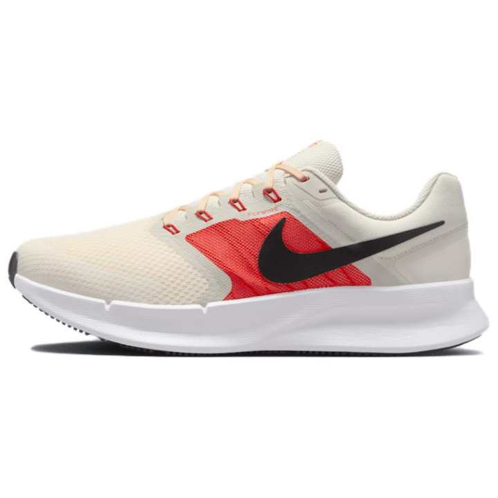Nike Nike Run Swift 3 Abrasion Resistant Breathable Low top Casual City Commuting Running Shoes Men's Beige Red