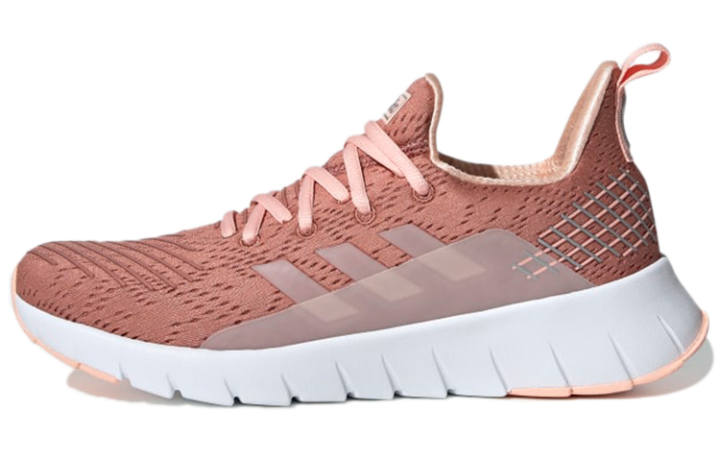 Adidas Adidas Asweego Comfortable Breathable Coverage Low top Running Shoes Women's Rose Pink
