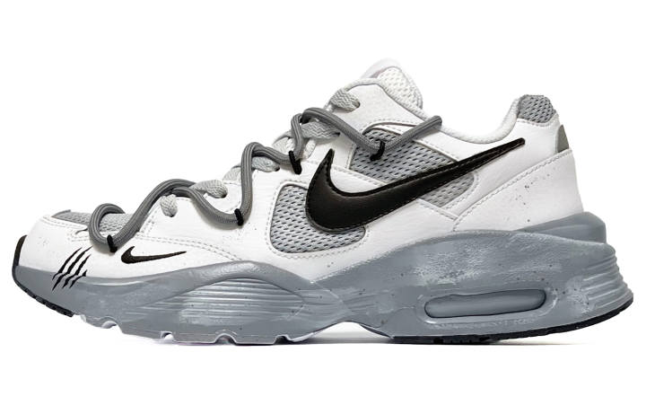 Nike Nike Air Max Fusion Abrasion Resistant Low top Running Shoes Men's Cool Emerald Gray