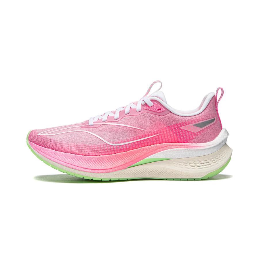 Li-Ning Li Ning Red Hare 7 Pro Low top Sprint Running Shoes Women's Soft Cherry Blossom Pink