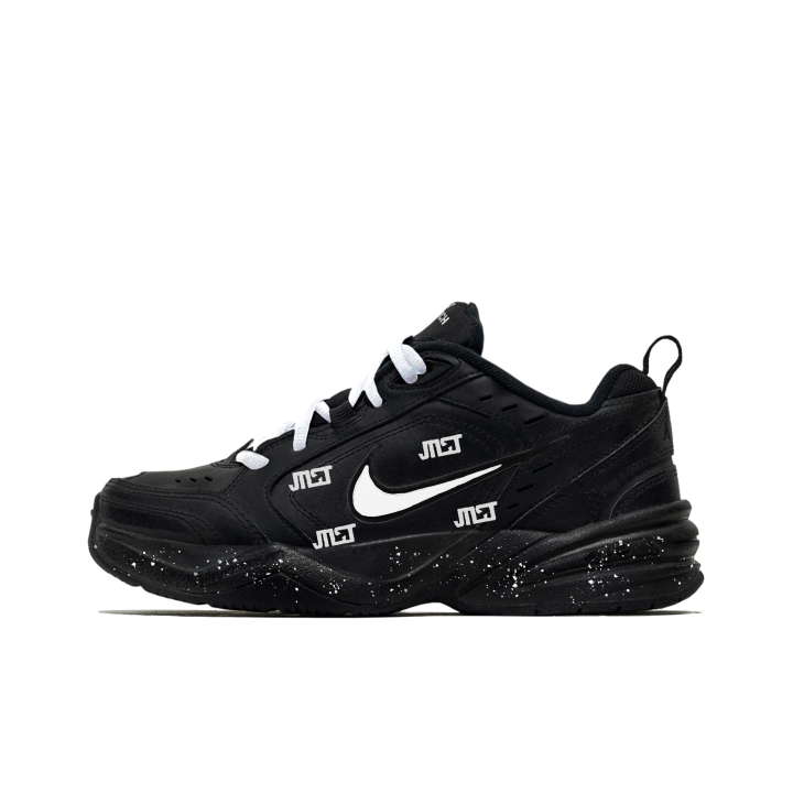 Nike Nike Air Monarch 4 Nightfall Starry Sky Abrasion Resistant Low top Chunky Sneakers Unisex Black White