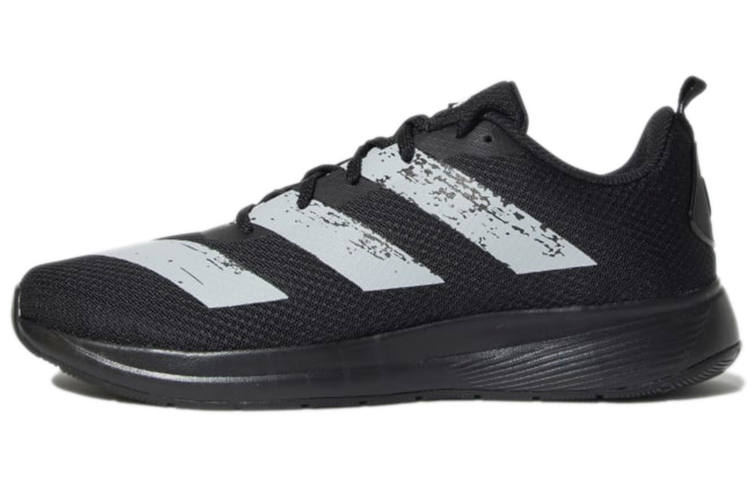Adidas Adidas Sturds Casual Slip Resistant And Breathable Low top Running Shoes Men's Carbon Black