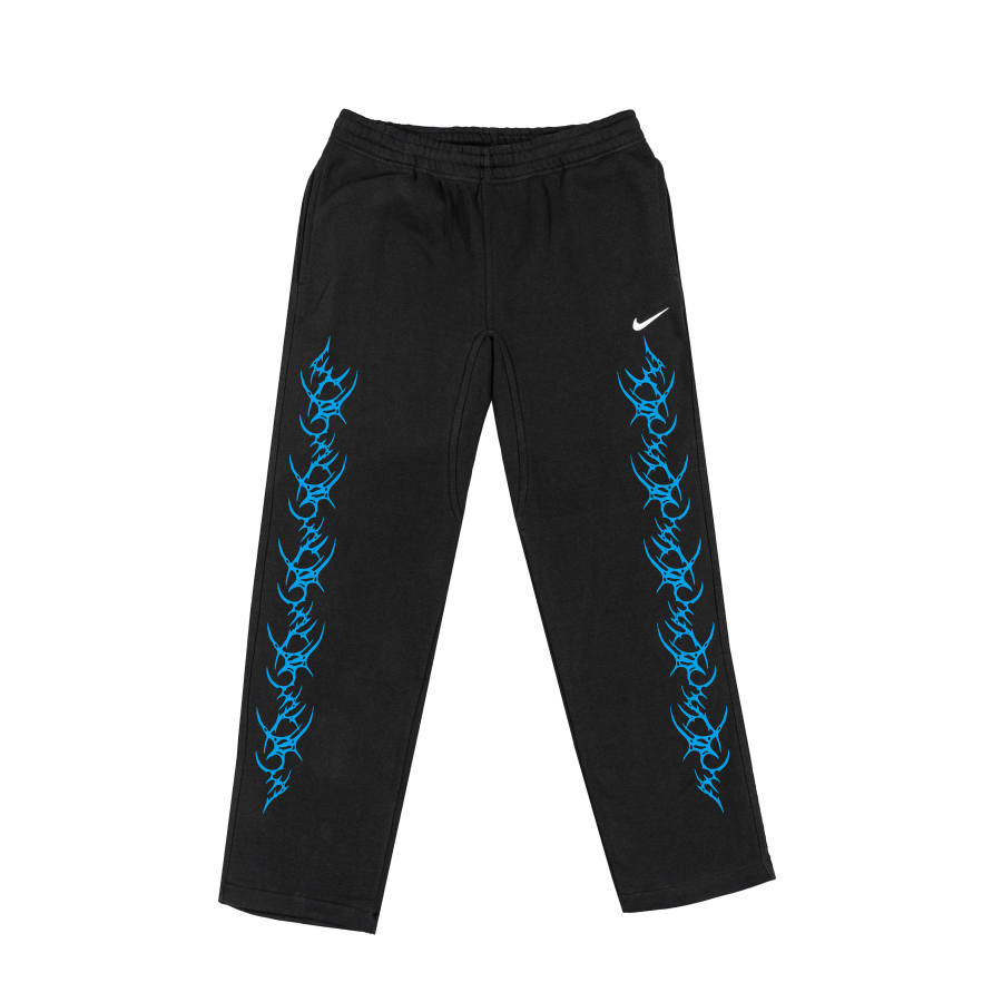 Nike Nike Casual Pants Unisex Black Thickened And Fleece Lined Straight Fit Pants