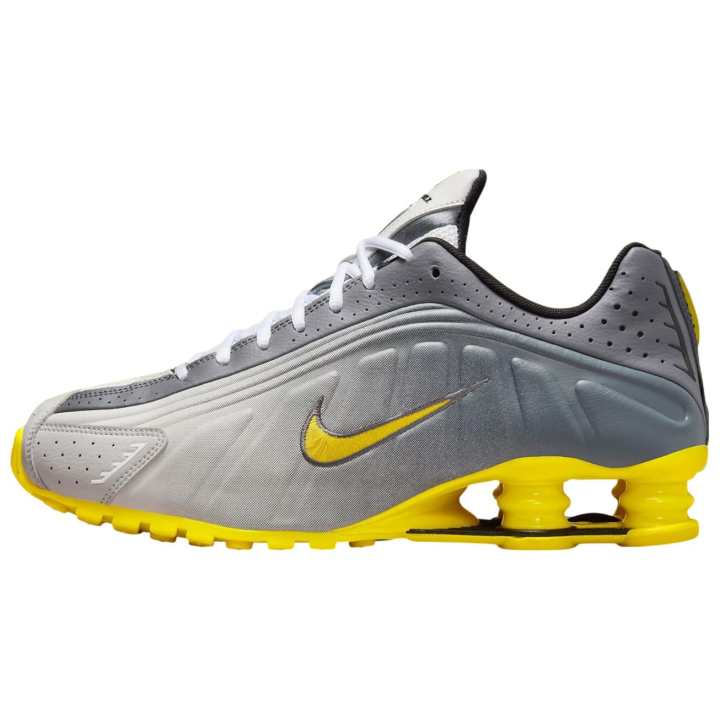 Nike Nike Shox R4 Low top Casual Running Shoes Unisex Gray