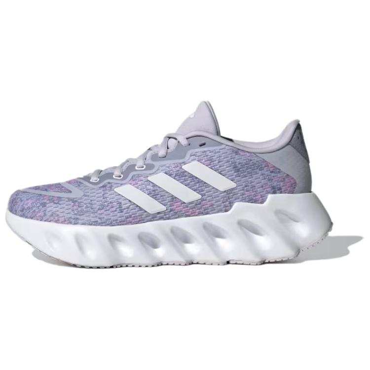 Adidas Adidas Switch Run Slip Resistant Abrasion Resistant Low top Casual Running Shoes Women's Purple