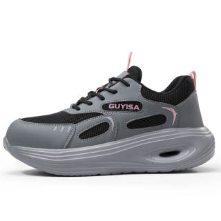 GUYISA Cushioning Abrasion Resistant Impact Resistant Low top Outdoor Shoes Women's Gray