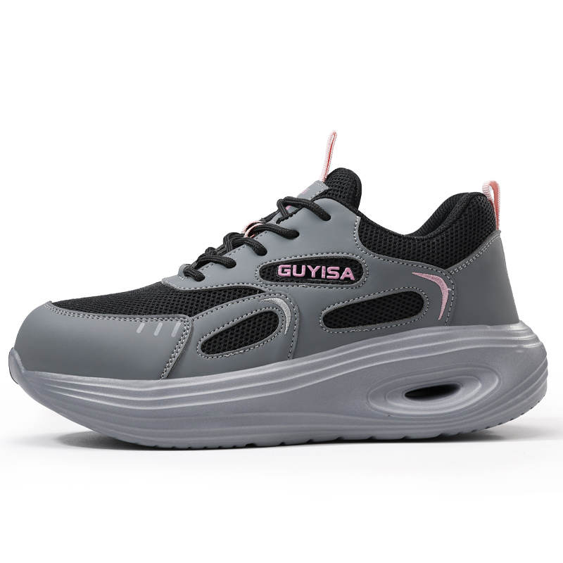GUYISA Cushioning Abrasion Resistant Impact Resistant Low top Outdoor Shoes Women's Gray