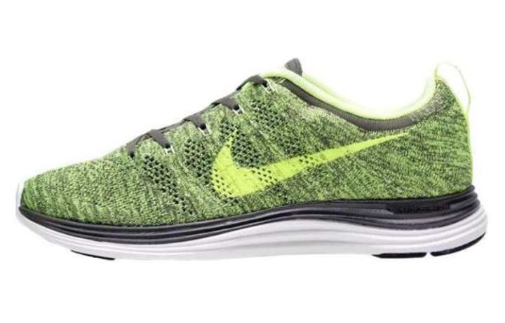 Nike Nike Flyknit Lunar1+ Tarp Green Volt