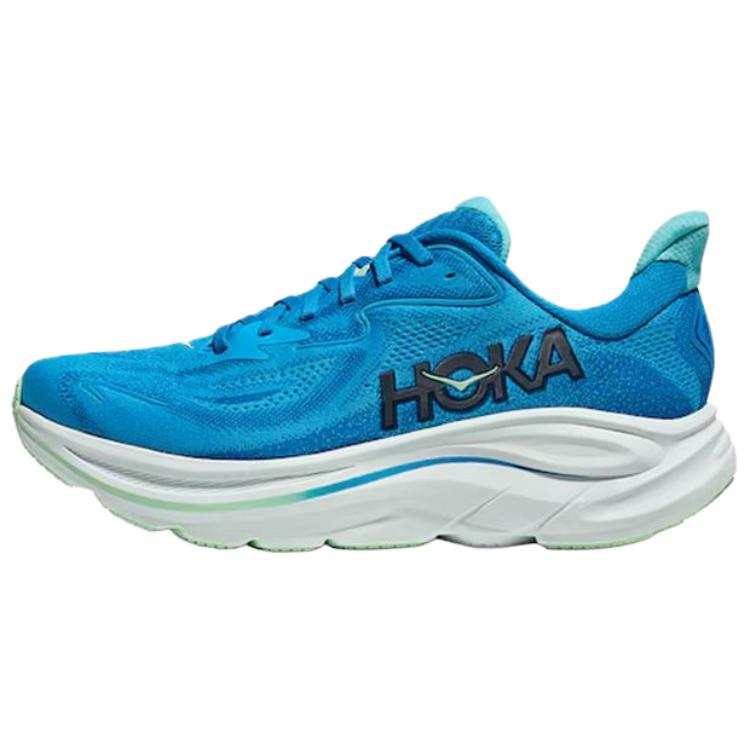 HOKA ONE ONE CLIFTON 10 Low top Casual Long Distance Running Shoes Men's Blue Wide Fit