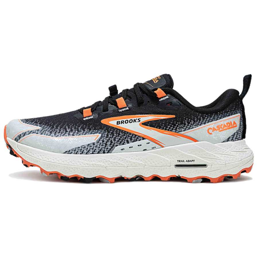 Brooks Cascadia18 Cushioning, Wear Resistant Low top Trail Running Shoes Women's Black