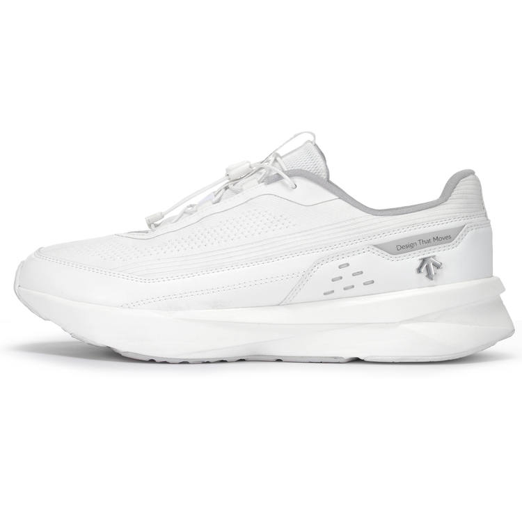DESCENTE RUNNING Impact Resistant Support Impact Resistant Support Low top Sports Running Shoes Women's White