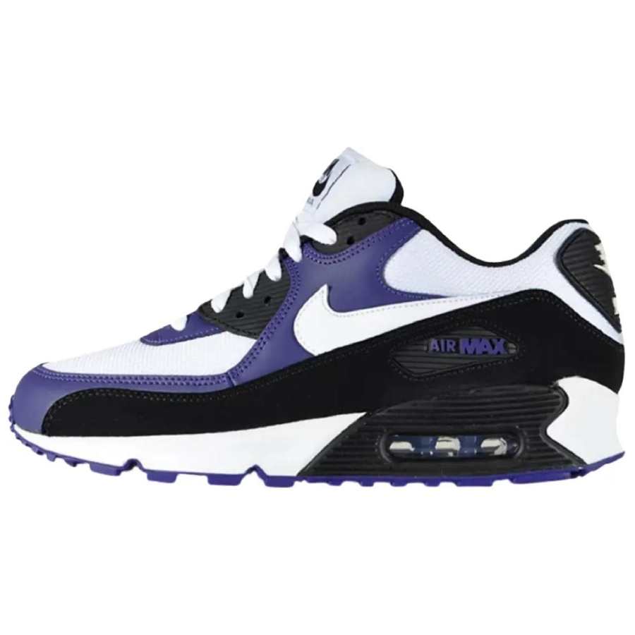 Nike Nike Air Max 90 Comfortable Low top Casual Running Shoes Men's Dark Purple