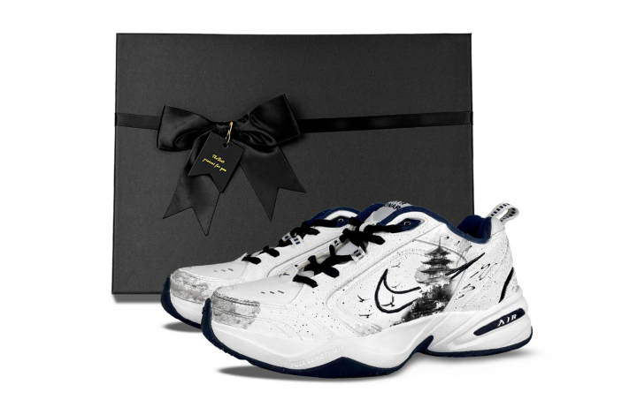 Nike Nike Air Monarch 4 Slip Resistant, Abrasion Resistant, Height Increasing