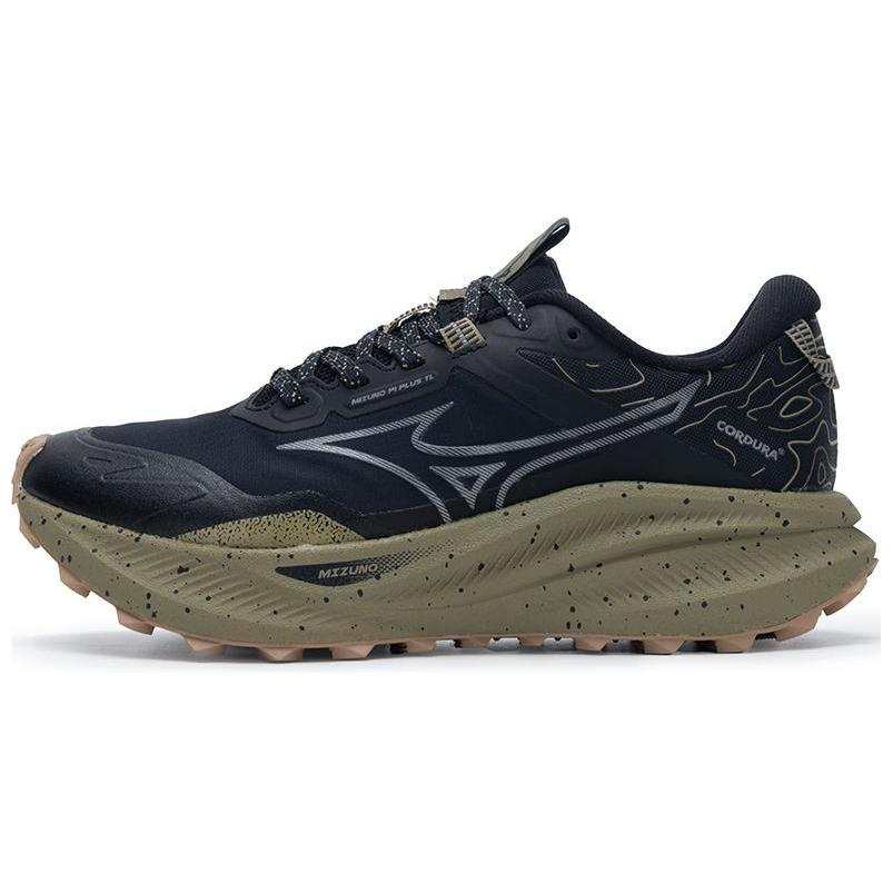 Mizuno Wave Solar V2 Athleisure Low top Chunky Sneakers Men's Black