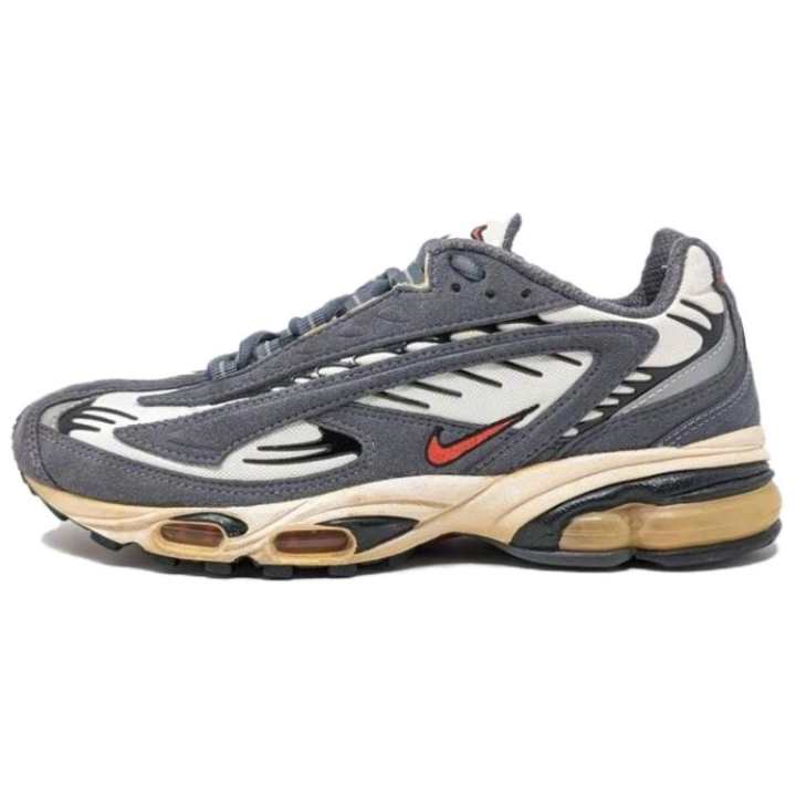 Nike Nike Slip Resistant Abrasion Resistant Low top Running Shoes Unisex Gray White
