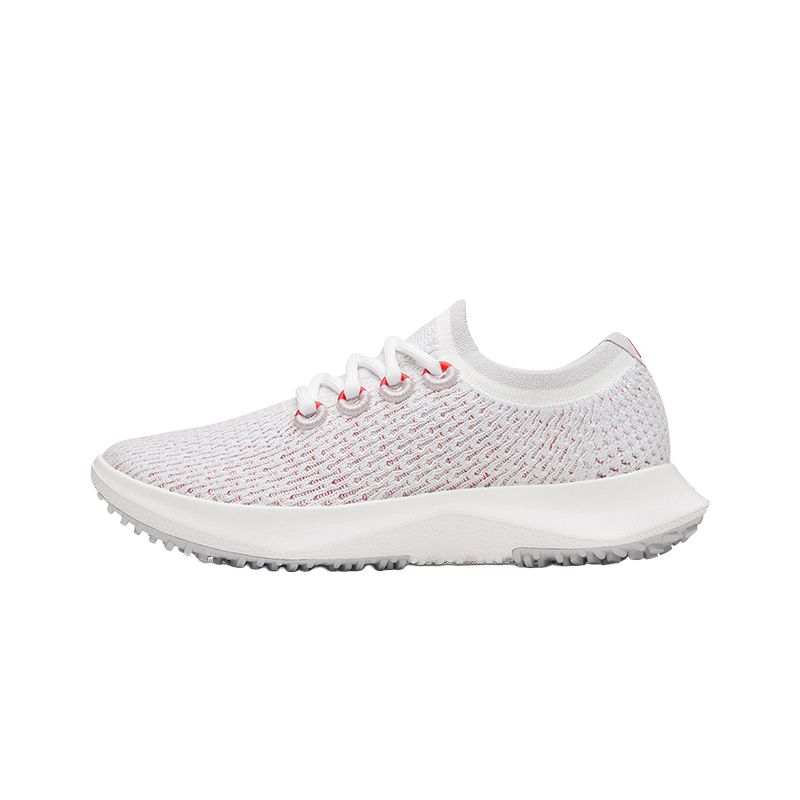 Allbirds Tree Dasher Low top Running Shoes Women's White Gray