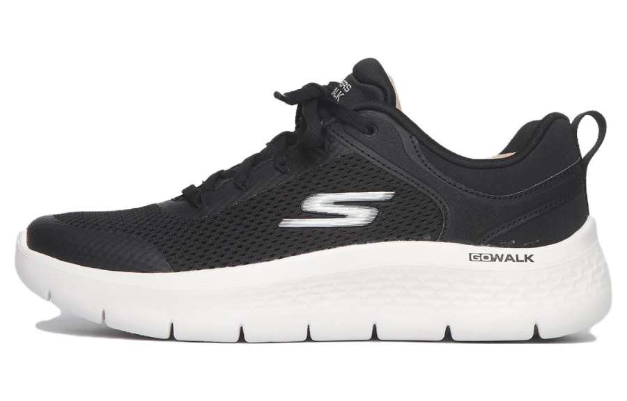 Skechers Go Walk Flex Comfortable Breathable Lightweight Low top Walking Shoes Women's Black