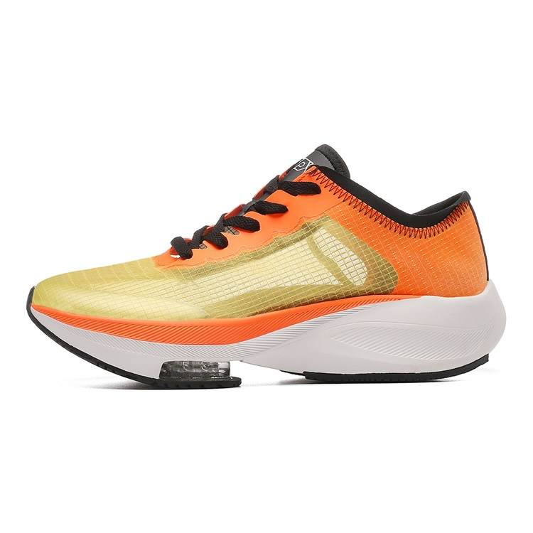 Voit Cushioning Rebound Abrasion Resistant Lightweight Breathable Low top Air Cushion Running Shoes Unisex Orange