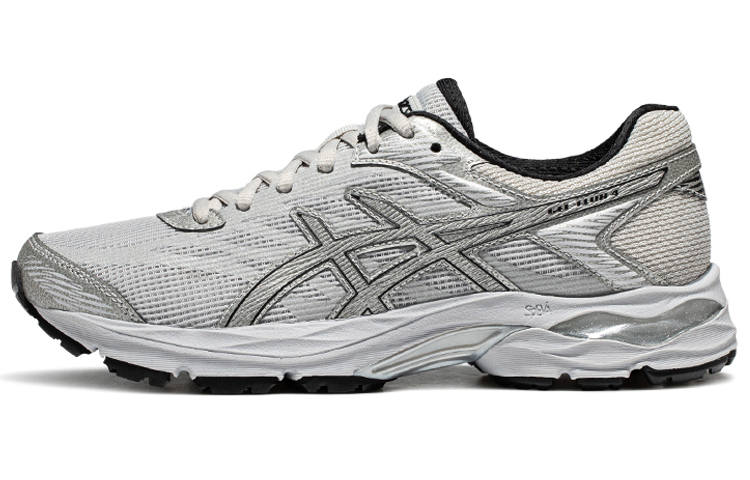ASICS Gel Flux 4 Textile, Synthetic Leather Cushioning Abrasion Resistant Rebound Low top Rubber
