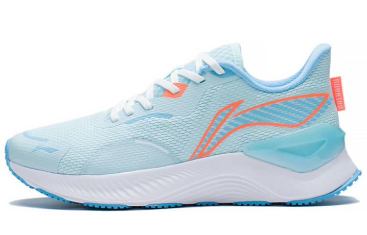 Li-Ning Li Ning YueYing 1.0 Super Light Breathable Low top Running Shoes Women's Blue White