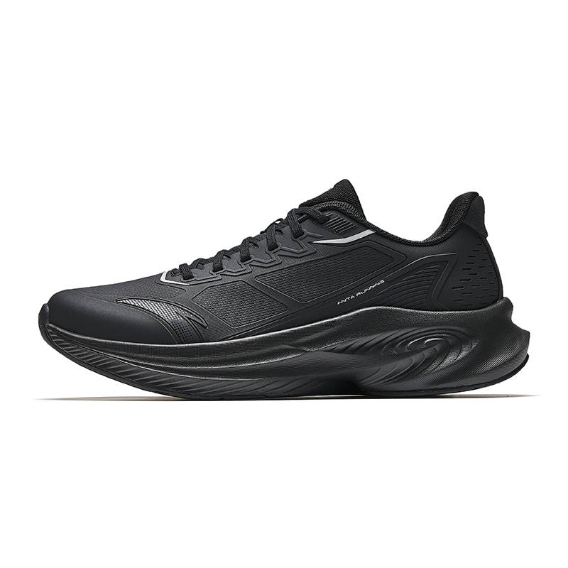 Anta Stinger 6 Cushioning Abrasion Resistant Waterproof Low top EVA Midsole Casual Training Running Shoes Men's Black