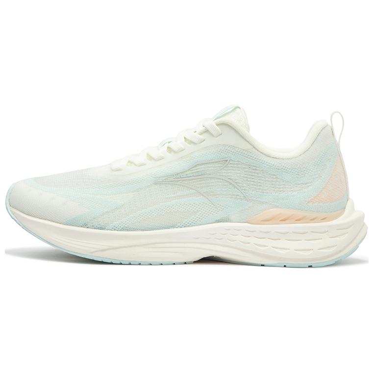 361° Comfortable And Breathable Cushioning, Wear Resistant Low top Running Shoes Women's White Blue Orange