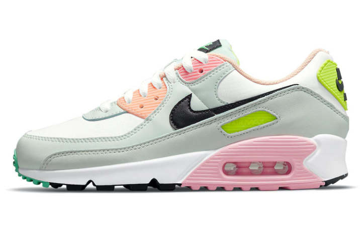 Nike Nike Air Max 90 'White Volt Green Glow' Women's