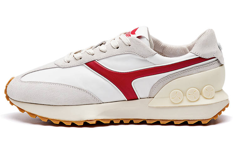 LI-NING 1990 LI NING 1990 Classic Collection Cushioning, Wear Resistant Low top Running Shoes Men's Red White