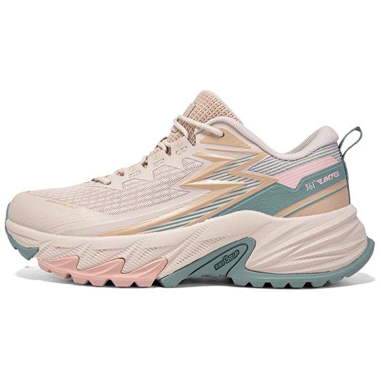 361° Abrasion Resistant Slip Resistant Low top Outdoor Shoes Women's Pink Green
