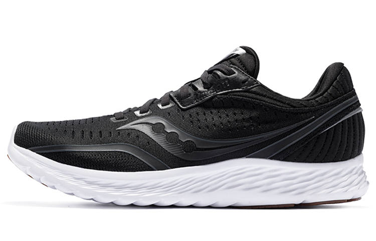 Saucony KINVARA 11 Elite 11 Lightweight Low top Running Shoes Men's Black Comfortable, Cushioning Sports
