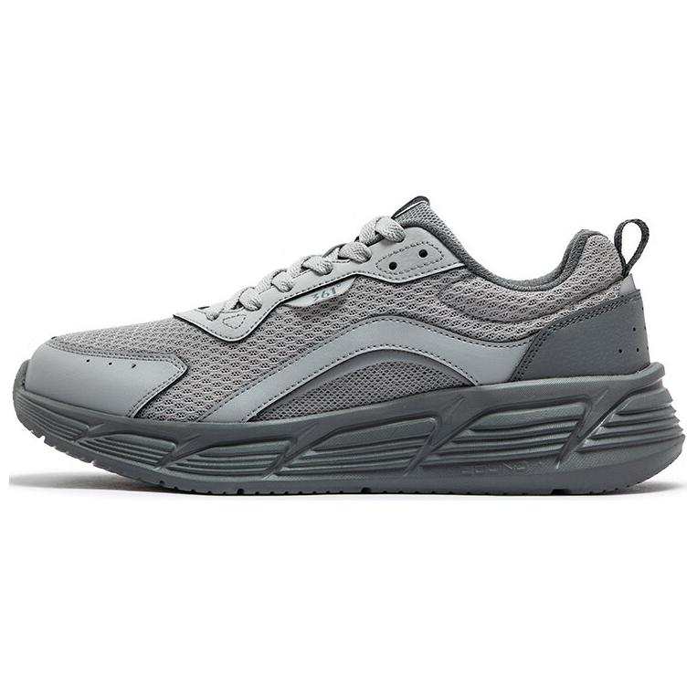 361° Blade Slip Resistant Height Increasing Slip Resistant Height Increasing Low top Casual Running Shoes Men's Gray