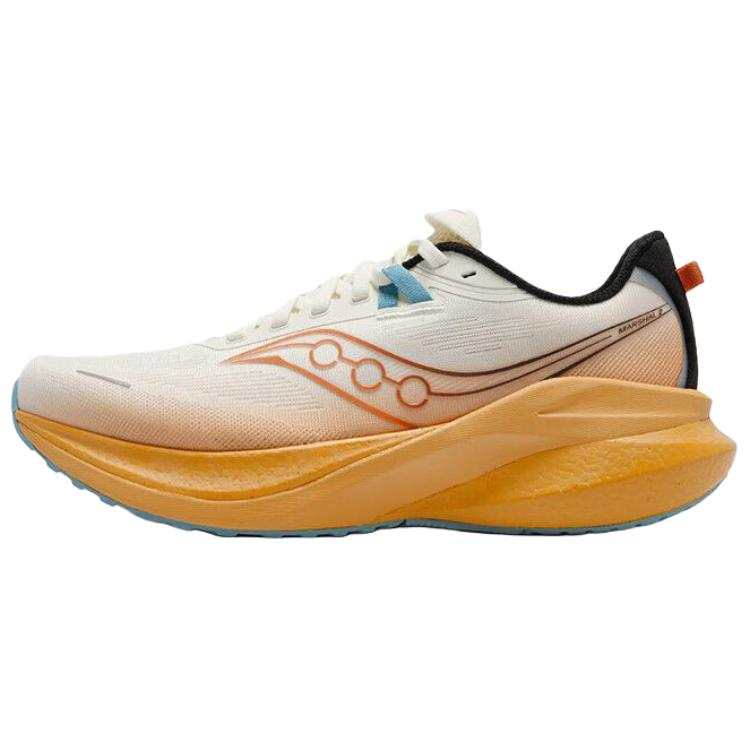 Saucony MARSHAL Ruitou 2 Slip Resistant Abrasion Resistant Low top Running Shoes Men's Beige