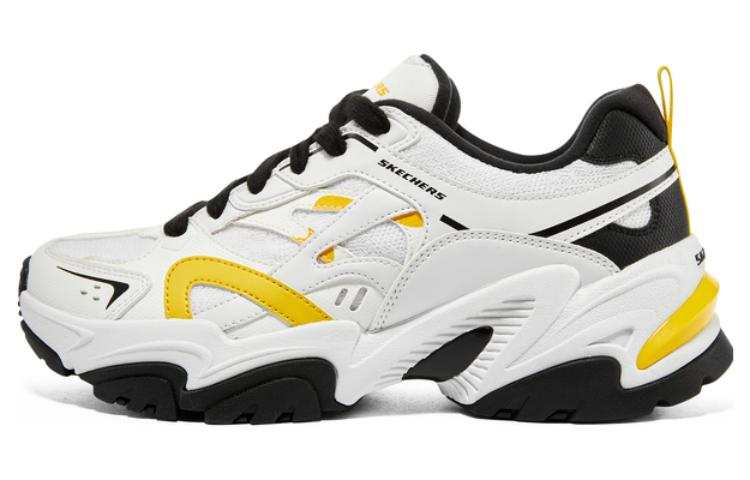 Skechers Sport Stamina V2 Shoes 'White Black Yellow' Women's