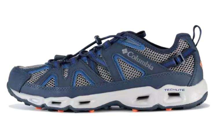 Columbia CREEL Fashion Cushioning Lightweight Low top Outdoor Shoes Men's Blue Gray