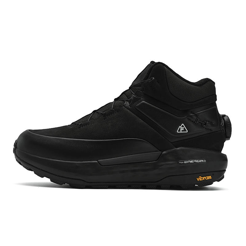 FILA BOA EXPLORER 2 Abrasion Resistant High top Running Shoes Women's Black