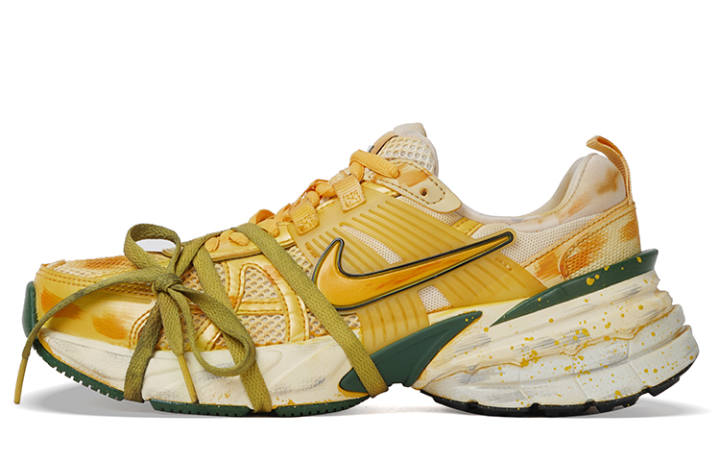 Nike Nike V2K Run Low top Running Shoes Women's Yellow