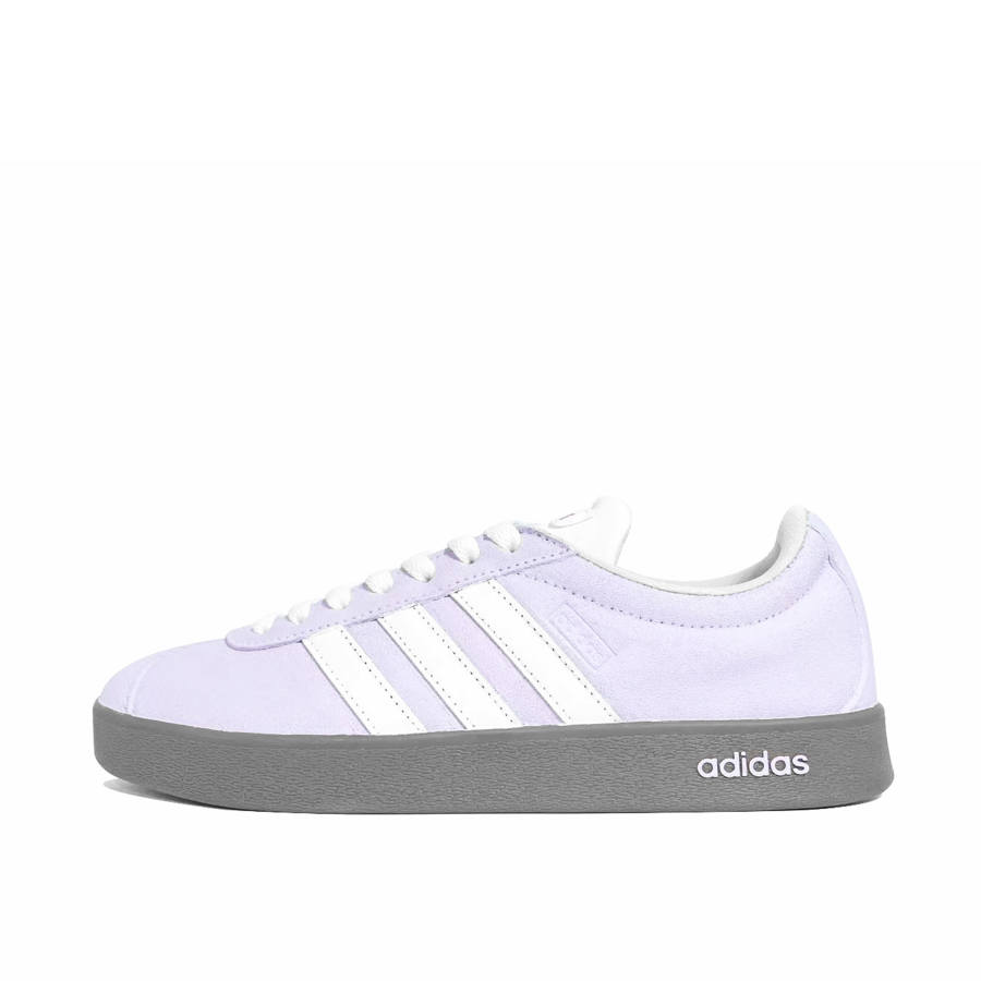 Adidas Adidas VL COURT 2.0 Purple Rose Low top Skateboard Shoes Unisex Purple White