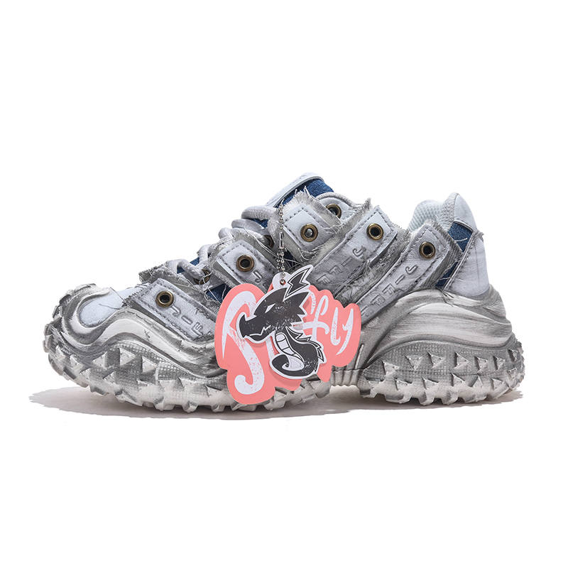 Jifffly Jifffly Breathable Height Increasing Low top Chunky Sneakers Unisex