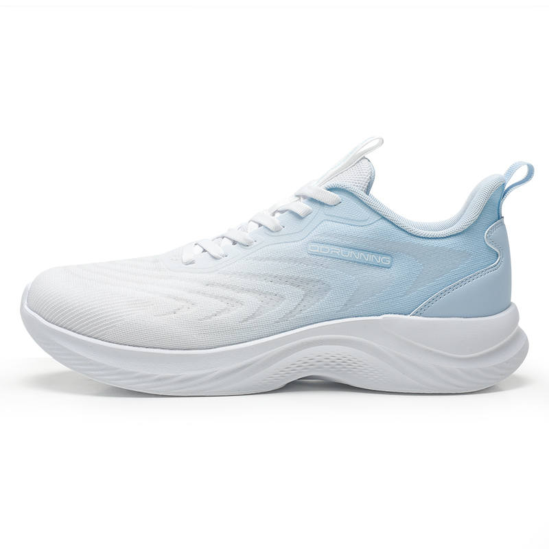 QIAODAN Slip Resistant Abrasion Resistant Low top Casual Running Shoes Men's White