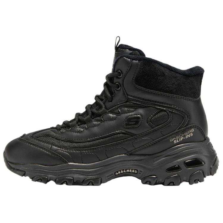 Skechers D Litez Ankle Boots Women's Black