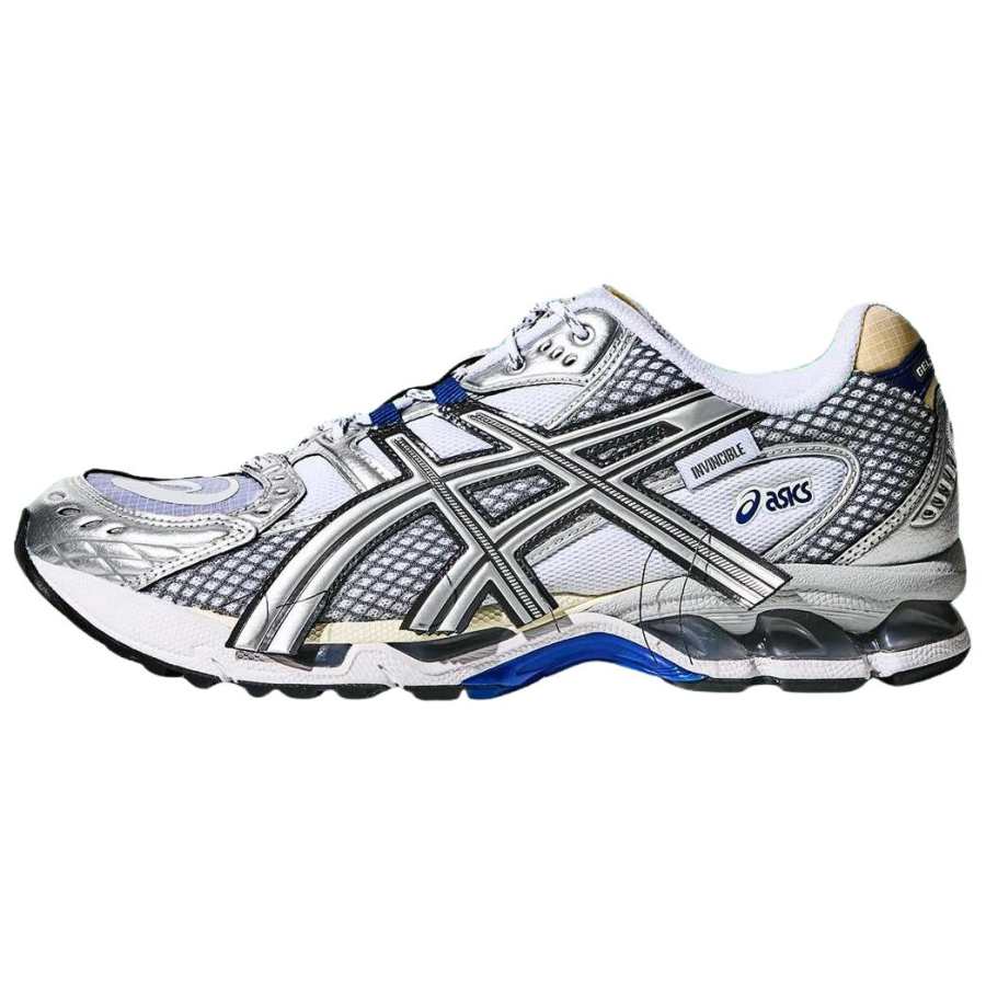 ASICS x INVINCIBLE GEL Nimbus 10.1 Low top Casual Running Shoes Unisex Blue White