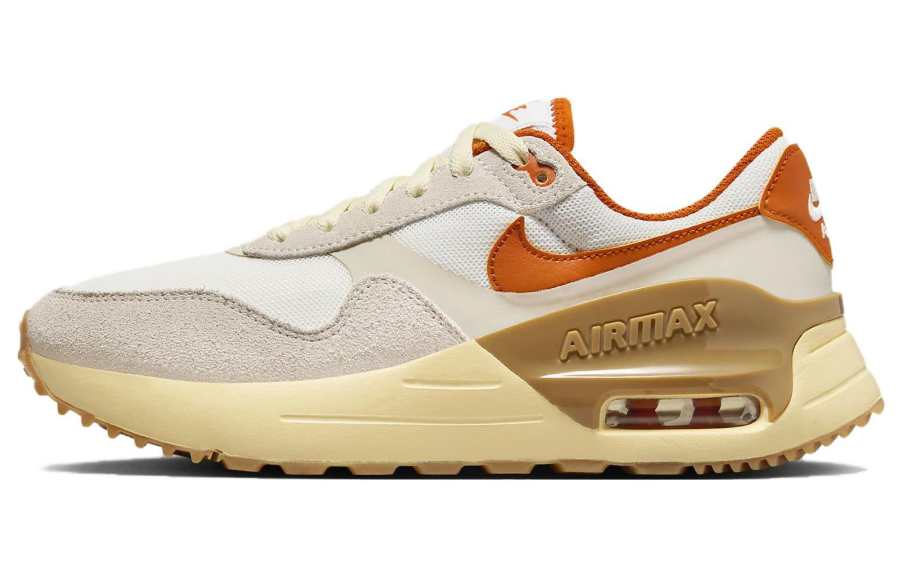 Nike Nike Air Max SYSTM Textile, Leather Abrasion Resistant Abrasion Resistant Low top Air Cushion Casual Running Shoes