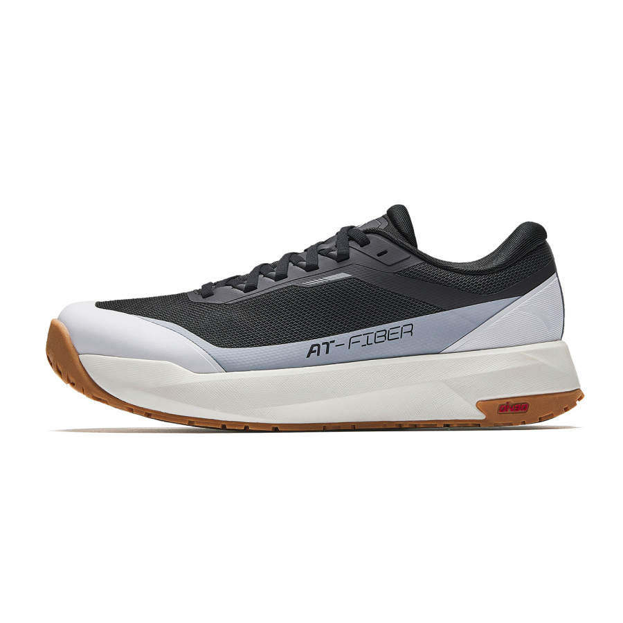 Anta Wind And Rain Proof Wear resistant And Lightweight Low top Casual City Commuting Running Shoes Men's Black White