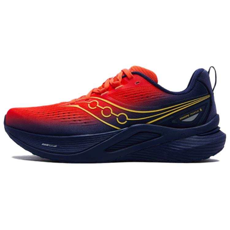 Saucony Tempus TanTu 3 Breathable Low top Training Racing Running Shoes Unisex Red Blue