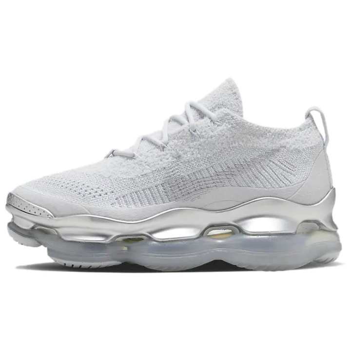 Nike Nike Air Max Scorpion Comfortable And Lightweight Mid top Air Cushion Casual Running Shoes Women's White