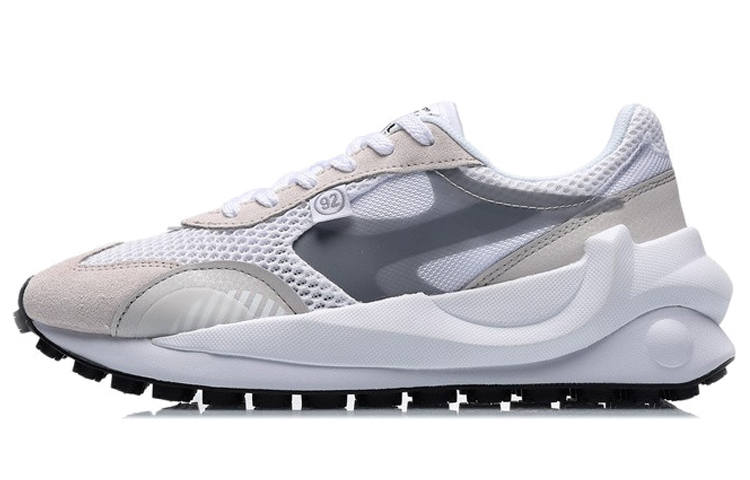 Li-Ning Li Ning Comfortable Mesh, Textile Cushioning Slip Resistant Abrasion Resistant Breathable Lightweight Low top