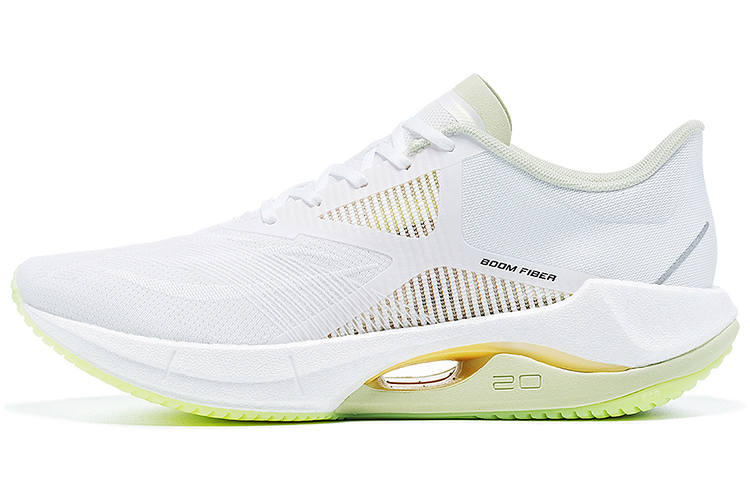 Li-Ning Li Ning Super Light 20 Casual Abrasion Resistant Breathable Low top Casual Running Shoes Women's White