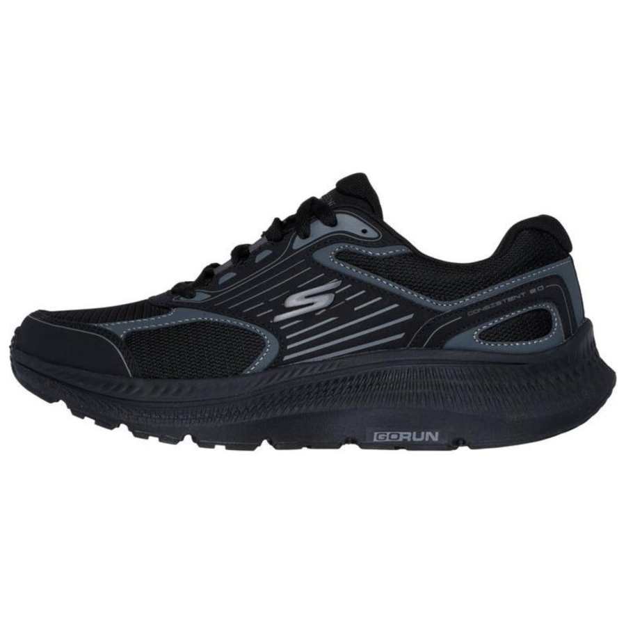 Skechers Go Run Consistent 2.0 Abrasion Resistant, Breathable, Lightweight Low top Casual Running Shoes Men's Black