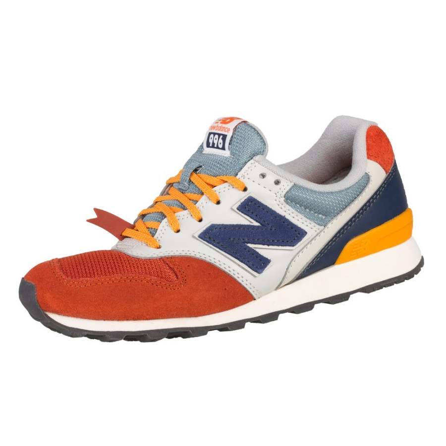 New Balance New Balance Comfortable Abrasion Resistant Breathable Low top Running Shoes Women's Orange
